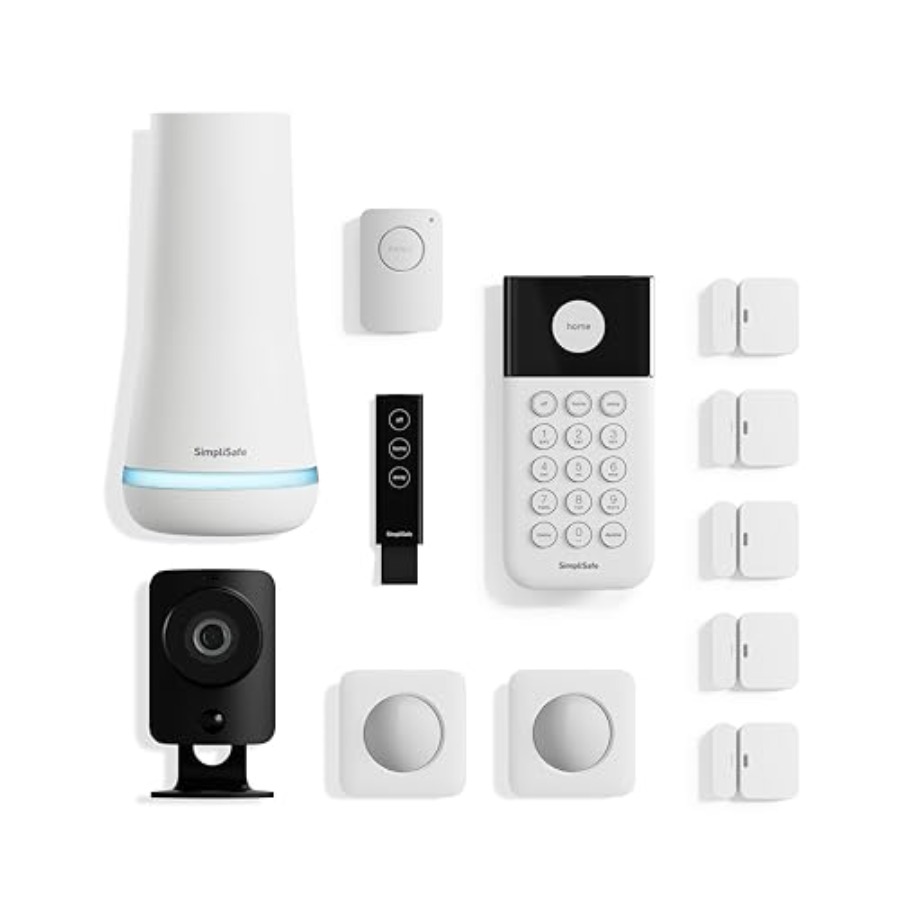 Home Security Simplisafe - SimpliSafe 12 Piece Wireless Home Security