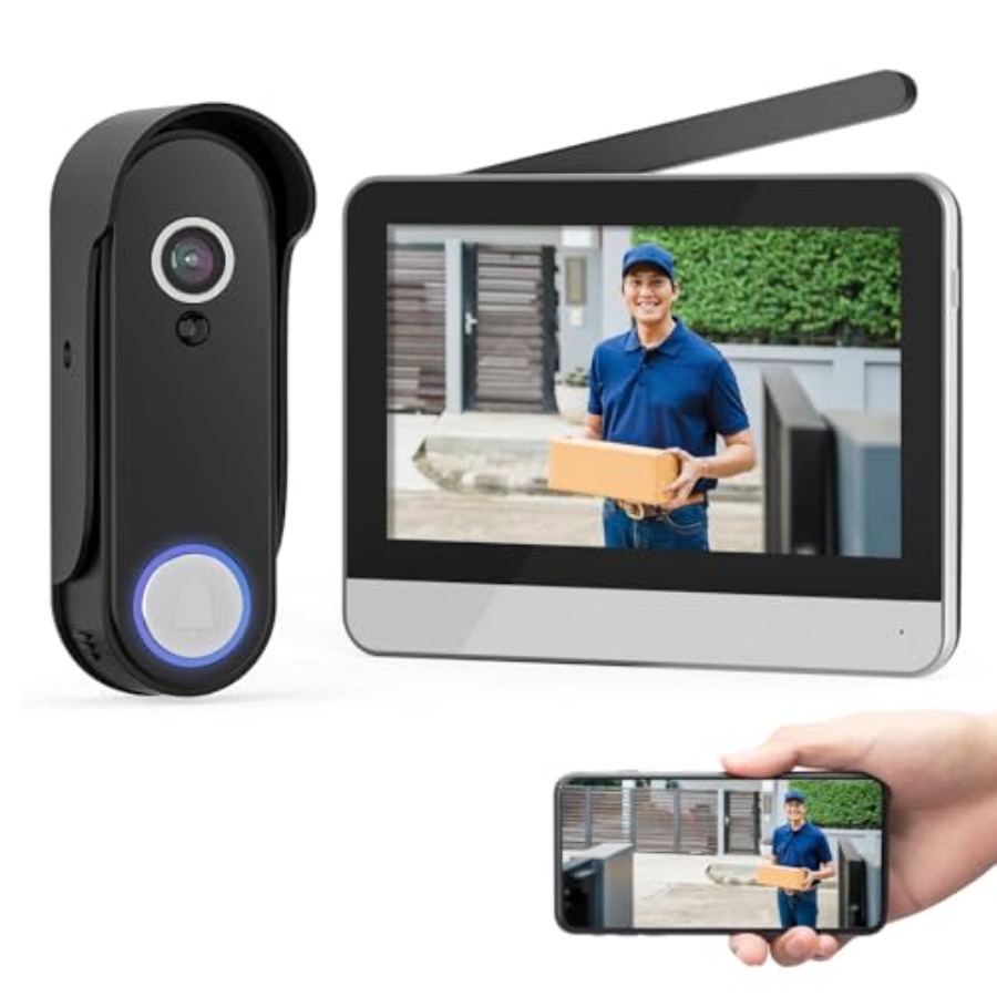 Home Security Video Systems - Wireless Smart Video Doorbell System for