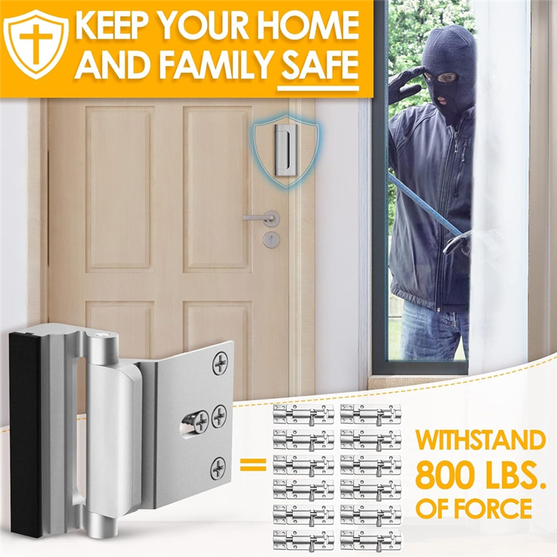 Home Security Front Door - A03F-High Security Front Door Locks For