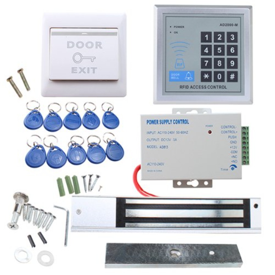 Home Security Locks - RFID Door Access Control System Kit,