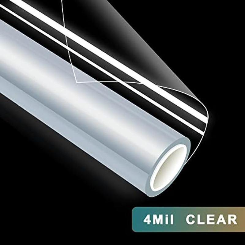Home Security Film For Windows - 4 Mil Clear Security Safety Window