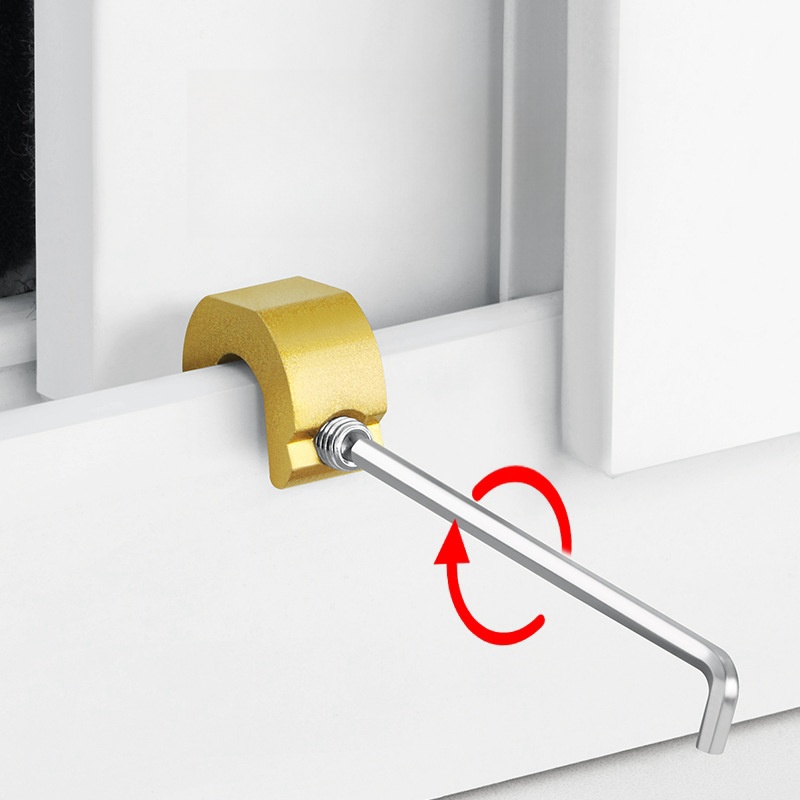 New 3/5/10pcs Aluminum Alloy W – Home Security Front Door recenzja i cena