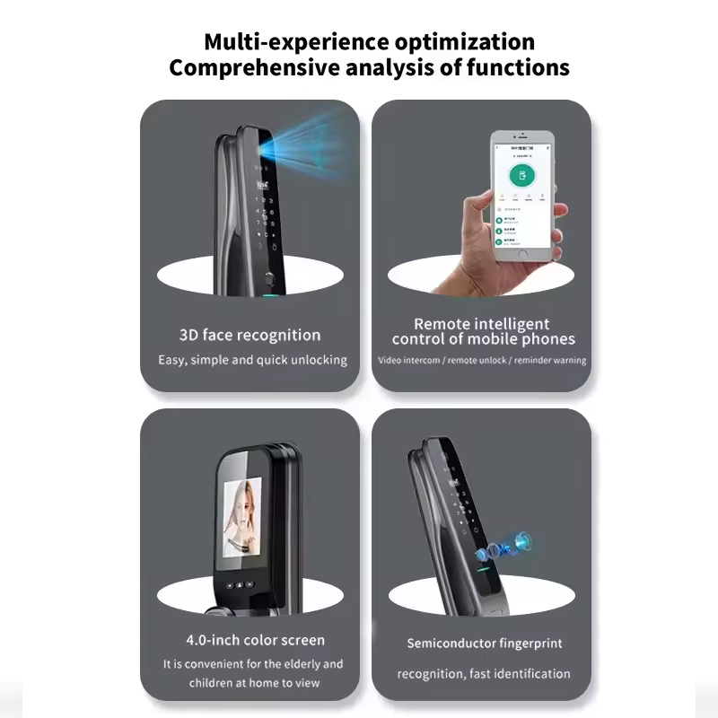 HX5 Smart Door Lock 3D Face Re – Home Security Locks recenzja i cena