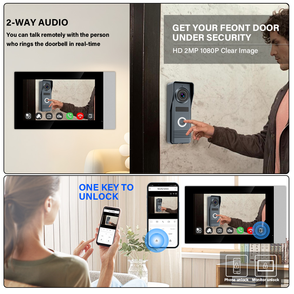 2-Wires Smart Home Tuya Wifi 1 – Home Security Video Systems recenzja i cena
