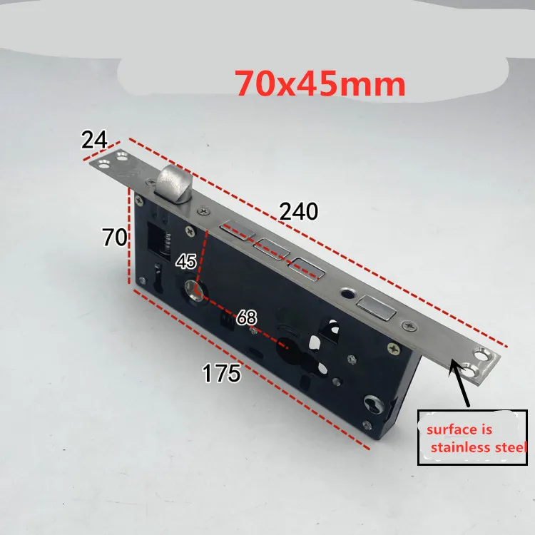 24x240mm Universal Narrow Secu – Home Security Locks recenzja i cena