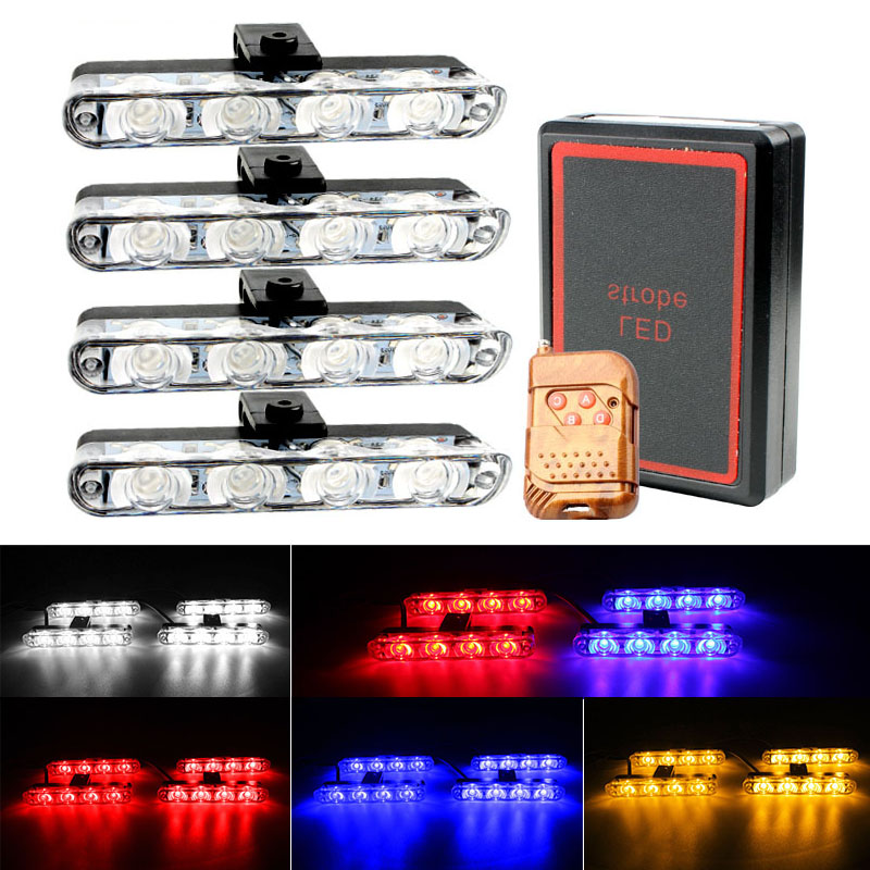4 In 1 Red Blue Emergency Stro – Home Security Police recenzja i cena