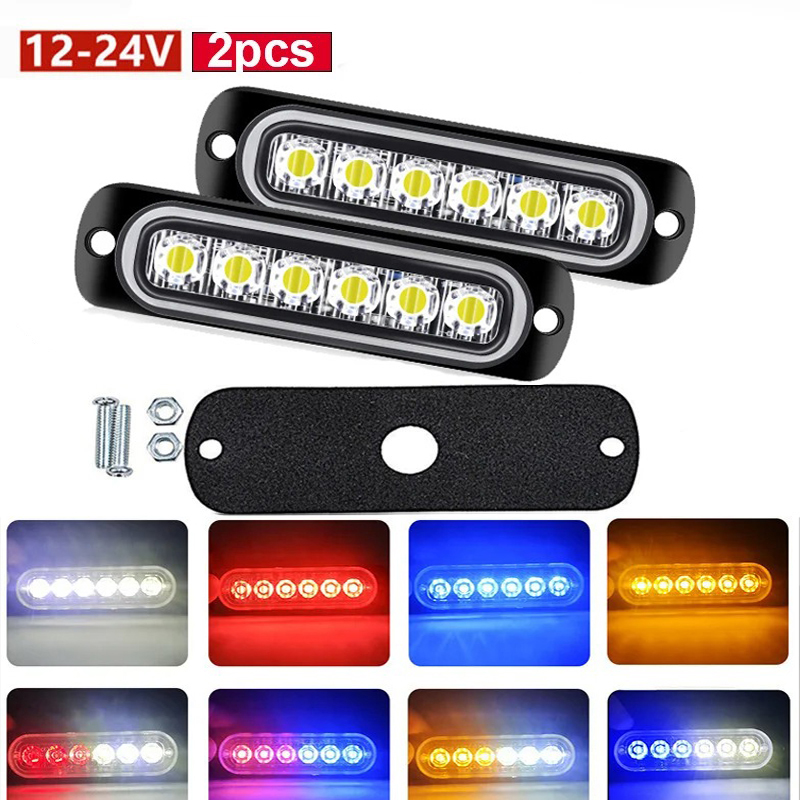 6LED Daytime Running Light 2Pc – Home Security Police recenzja i cena
