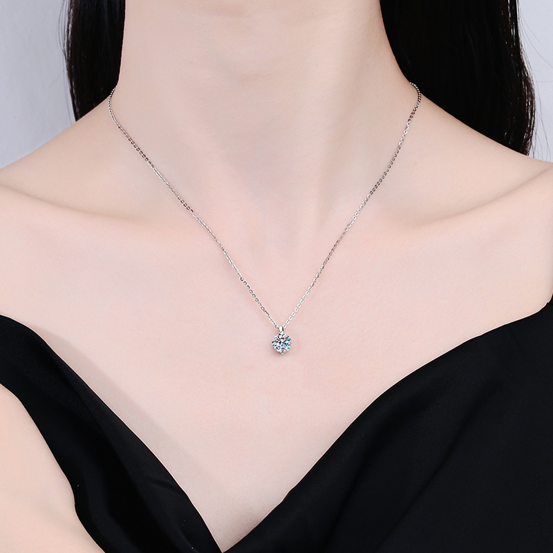 18K platinum diamond pendant c – Home Security Companies recenzja i cena