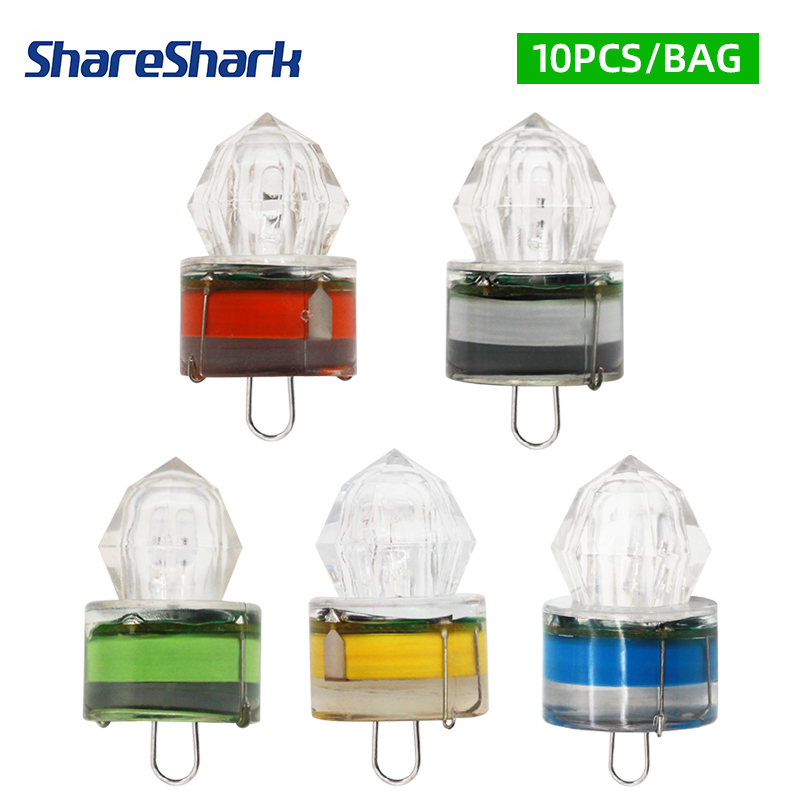 ShareShark 10pcs/bag LED Fishi – Home Security Companies recenzja i cena