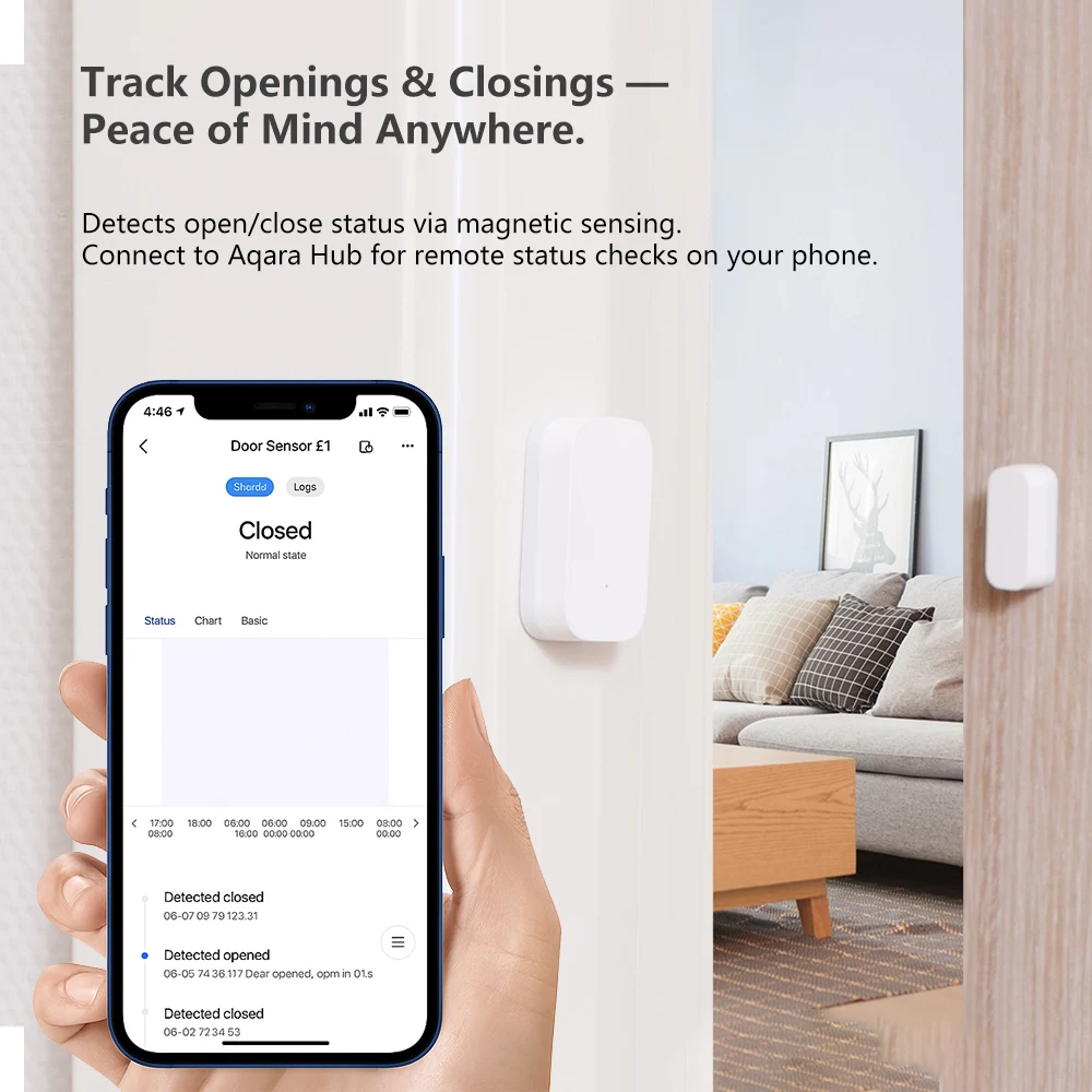 Aqara Door Window Sensor E1 Zi – Home Security Xiaomi recenzja i cena