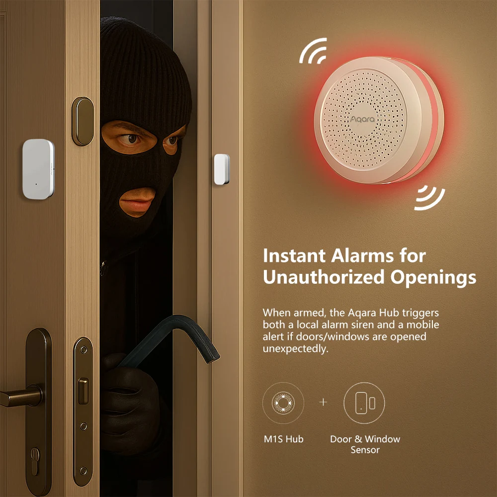 Aqara Door Window Sensor E1 Zi – Home Security Xiaomi recenzja i cena