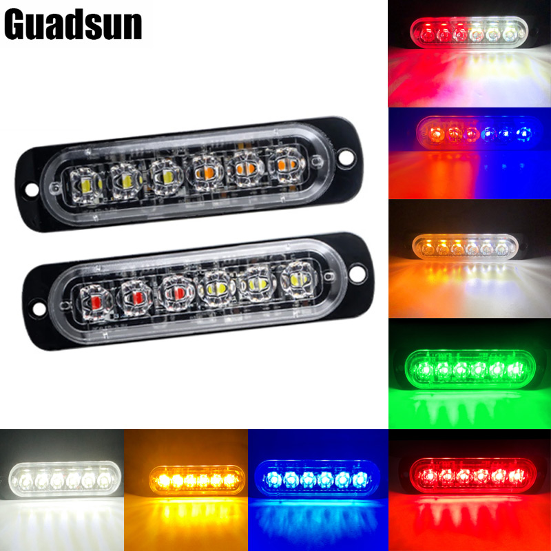 1X 6 Led Car Strobe Warning Li – Home Security Police recenzja i cena