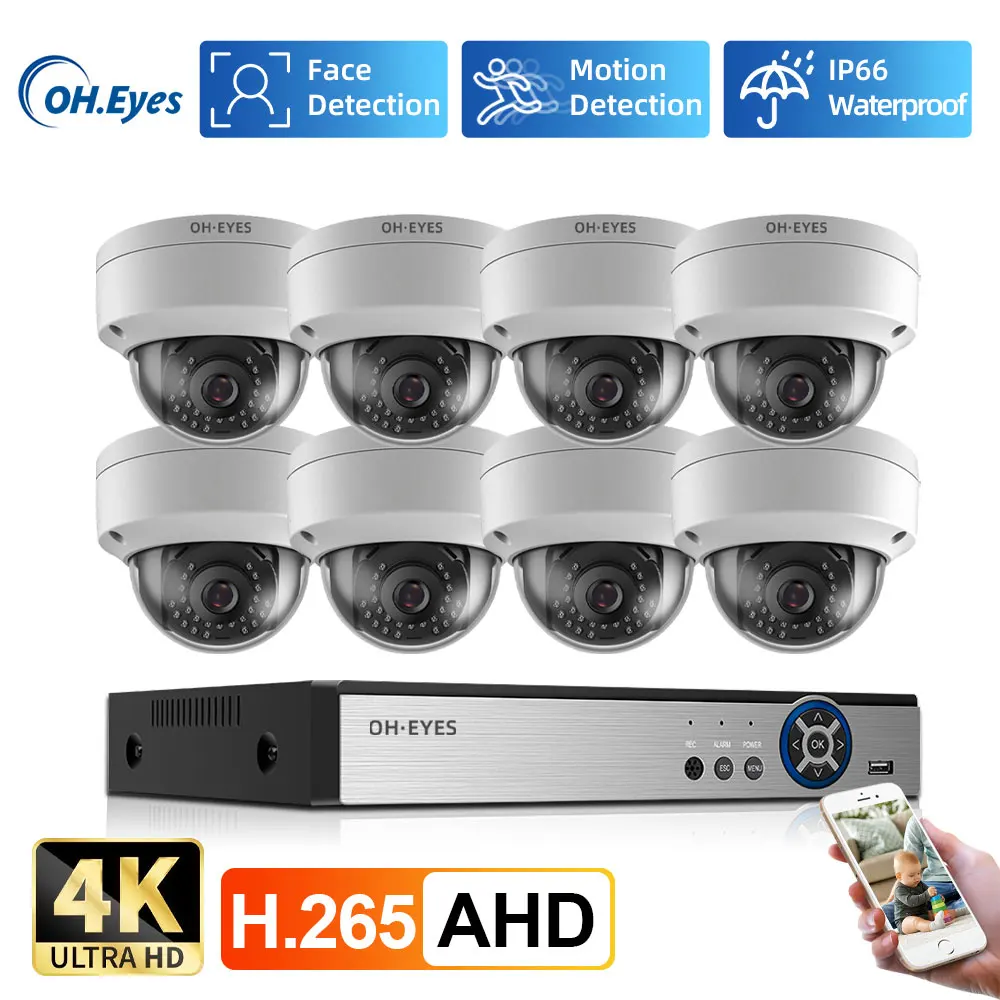 Home Security 8MP H.265+ 4CH 4 – Home Security Video Systems recenzja i cena