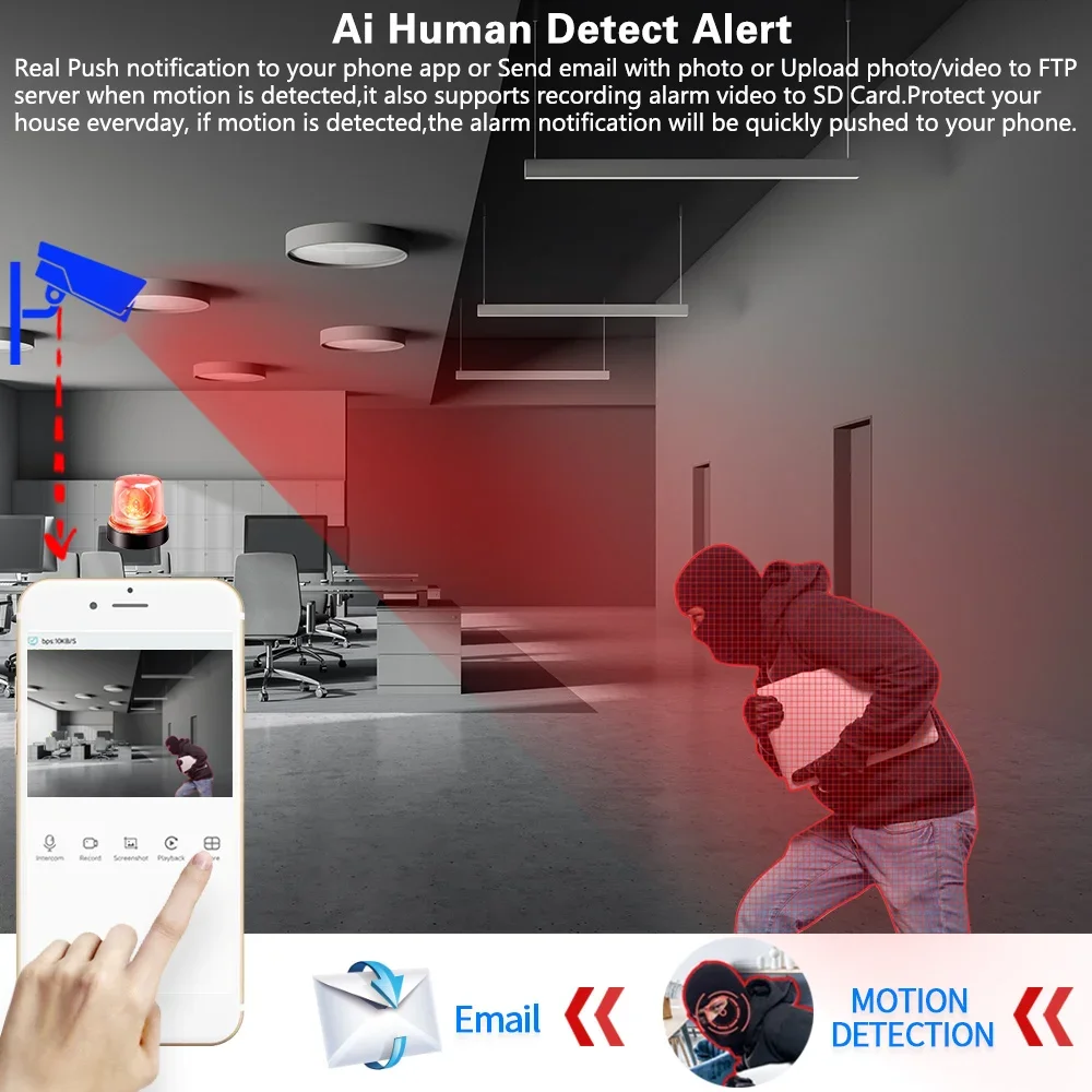 Home Security 8MP H.265+ 4CH 4 – Home Security Video Systems recenzja i cena