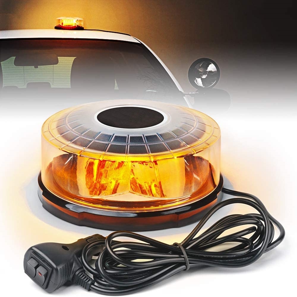 Yellow 24 LED Car Roof Ceiling – Home Security Police recenzja i cena