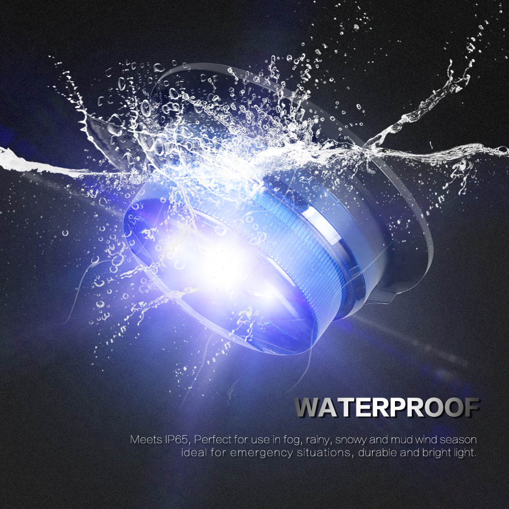 Magnetic Base LED Blue Emergen – Home Security Police recenzja i cena