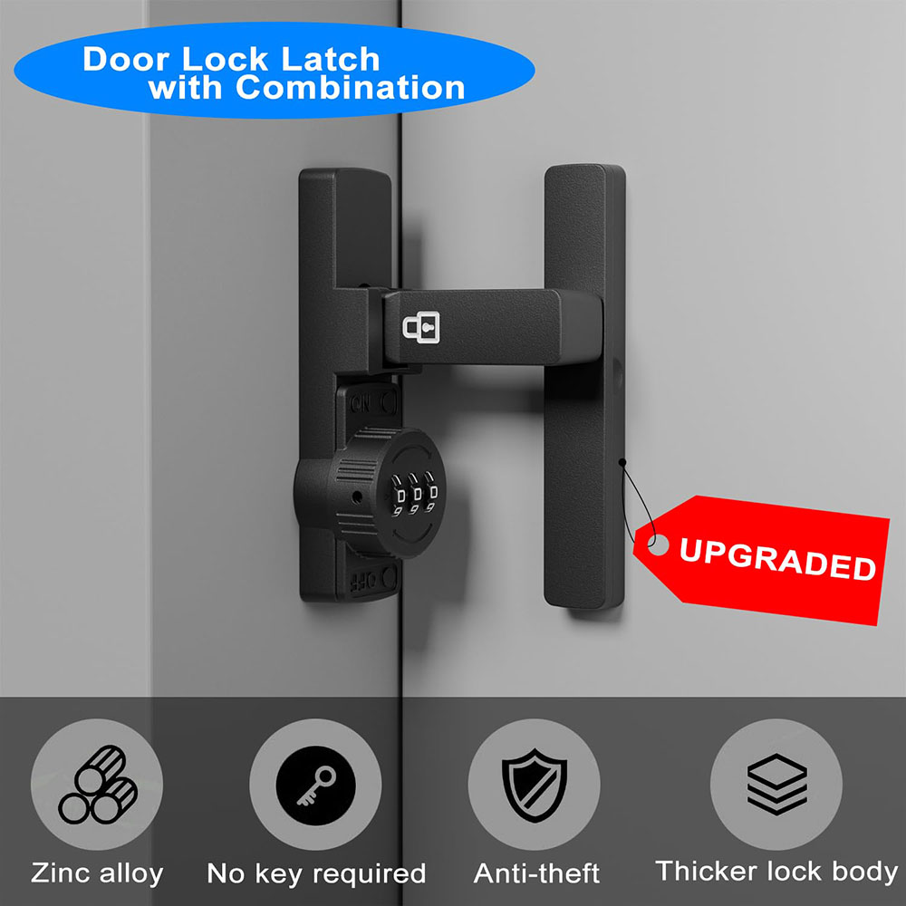 Security Barn Door Lock 3-Digi – Home Security Locks recenzja i cena