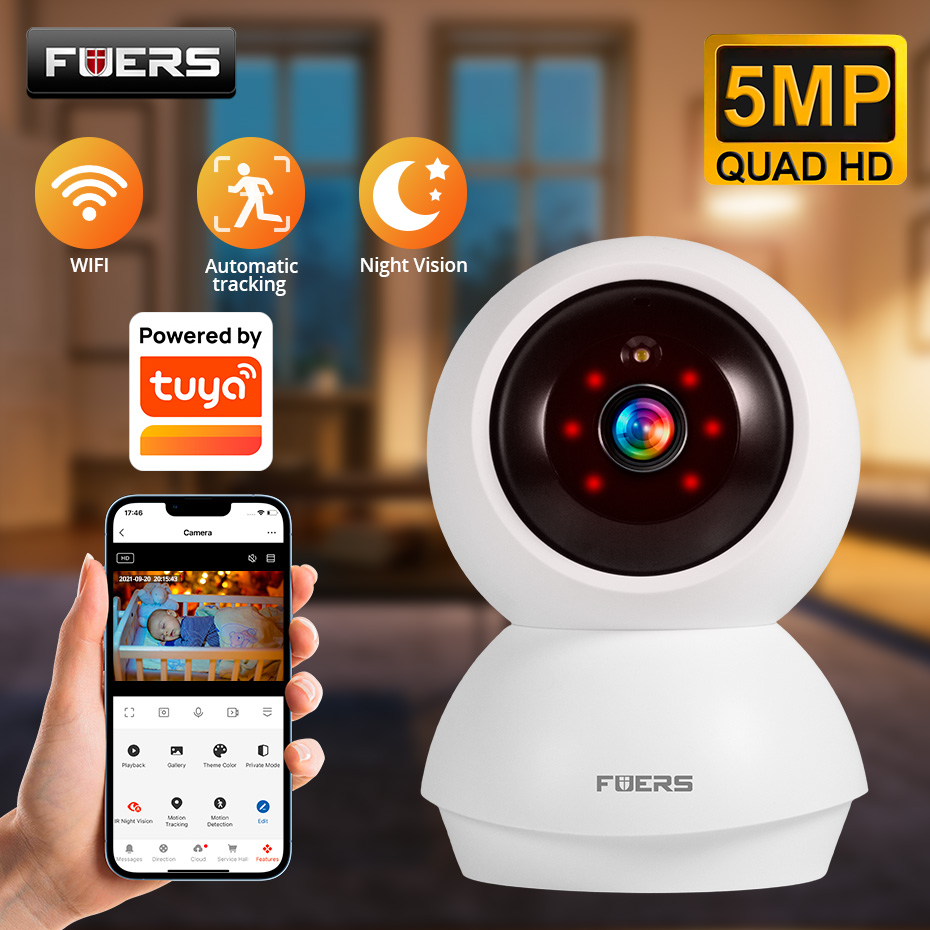 Fuers 5MP WiFi Camera Home Ind – Home Security Xiaomi recenzja i cena