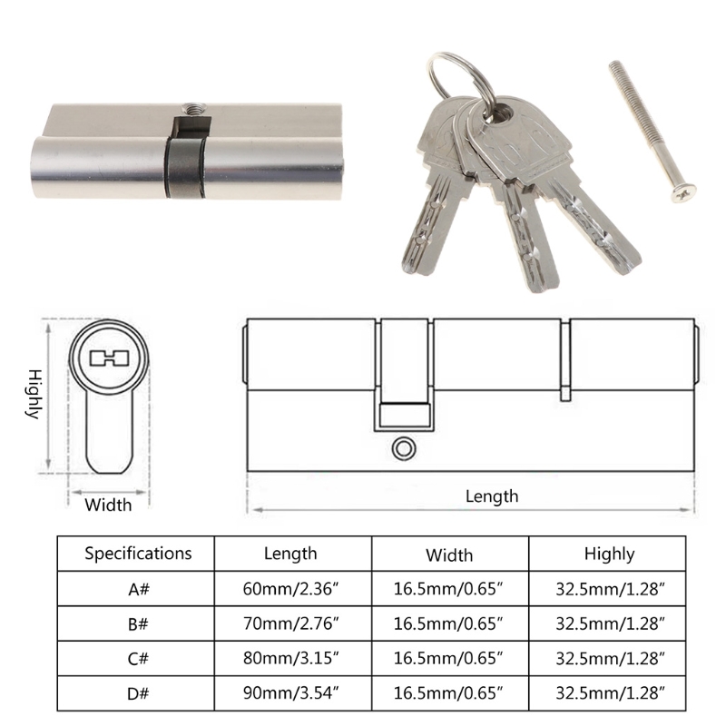 Keyed Entry Door Lock Cylinder – Home Security Locks recenzja i cena