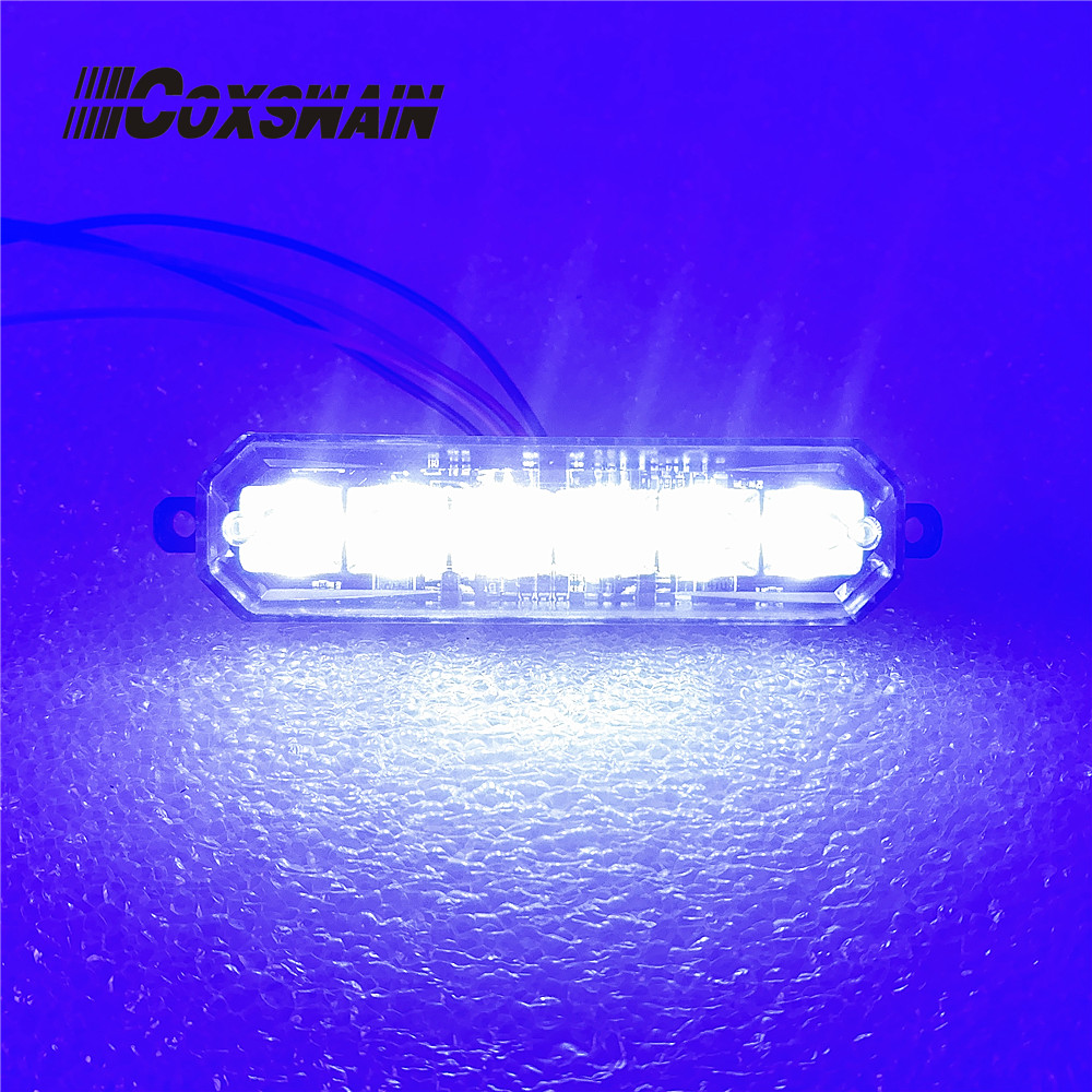 1pc 6*3W LED Car Strobe Grill  – Home Security Police recenzja i cena