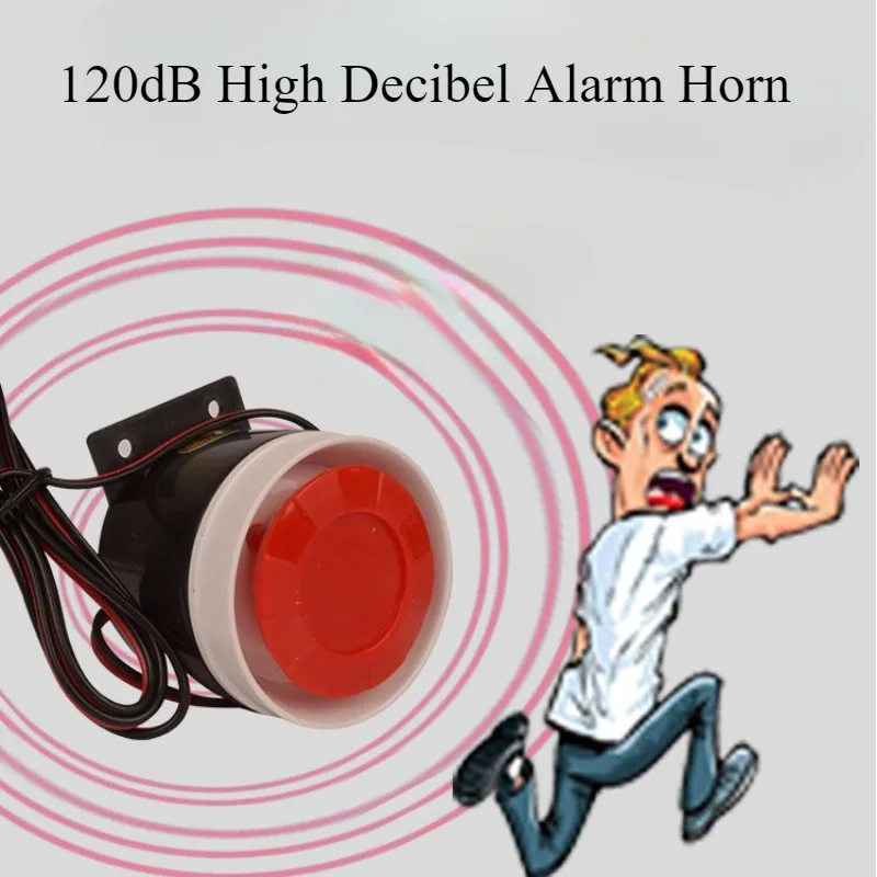 120dB Buzzer Alarm Horn Anti-t – Home Security Police recenzja i cena