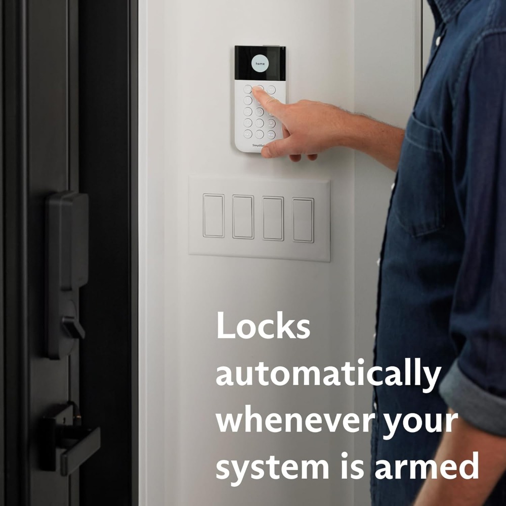 Smart Lock Series 2 (White) fo – Home Security Simplisafe recenzja i cena
