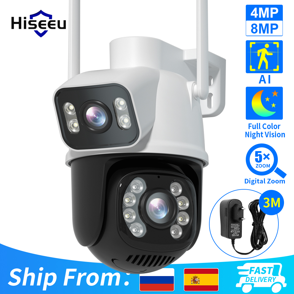 Hiseeu 4K 8MP PTZ Wifi IP Came – Home Security Xiaomi recenzja i cena