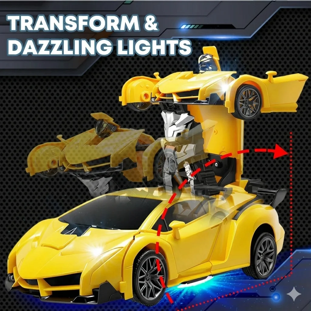 2 in 1 RC Transforming Car Rob – Home Security Companies recenzja i cena