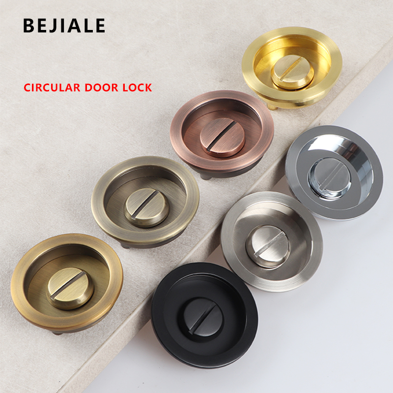 Round Black Sliding Door Slidi – Home Security Locks recenzja i cena
