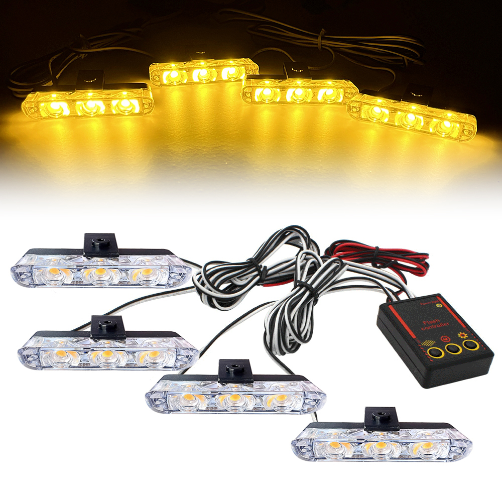 12V Car Grille Strobe Light He – Home Security Police recenzja i cena