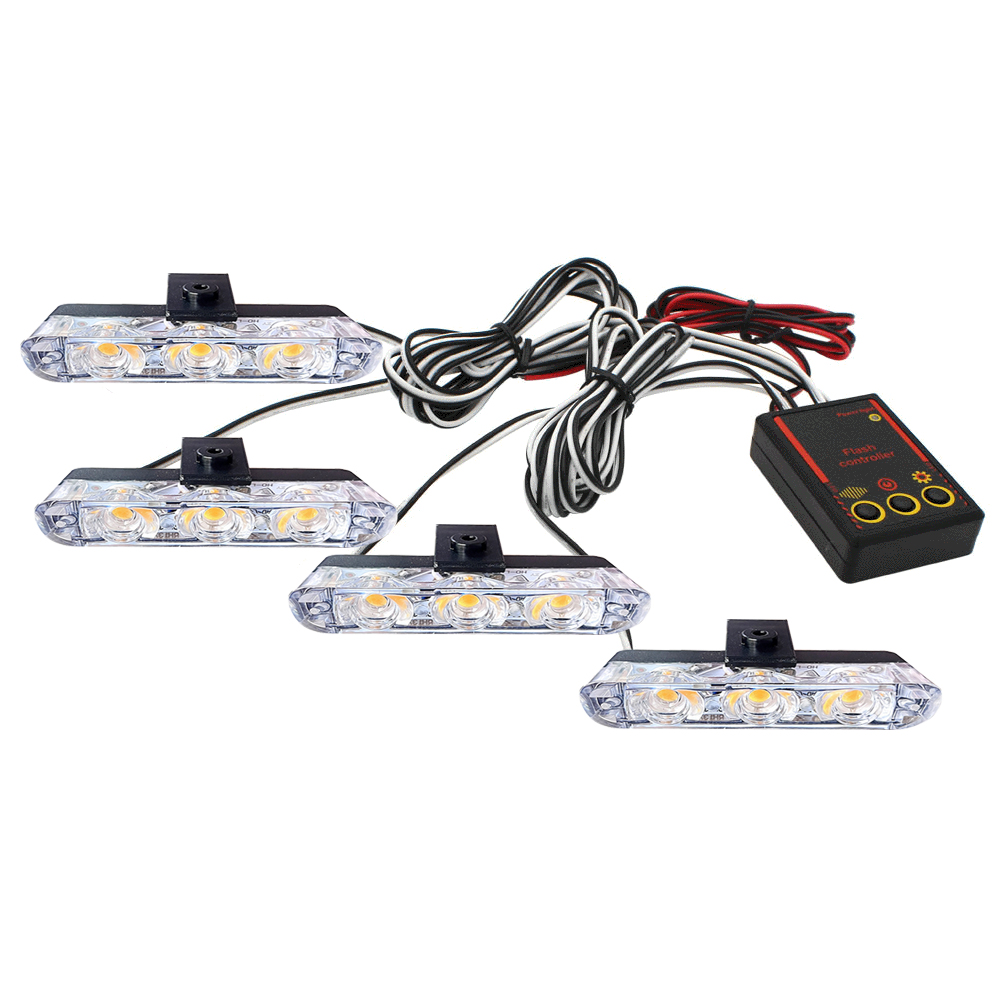 12V Car Grille Strobe Light He – Home Security Police recenzja i cena