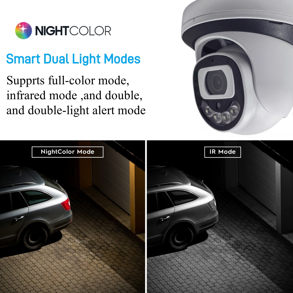 4MP WiFi Security Camera dome  – Home Security Video Systems recenzja i cena