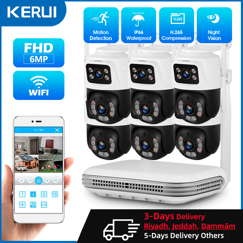 KERUI Waterproof 6MP HD Wirele – Home Security Video Systems recenzja i cena