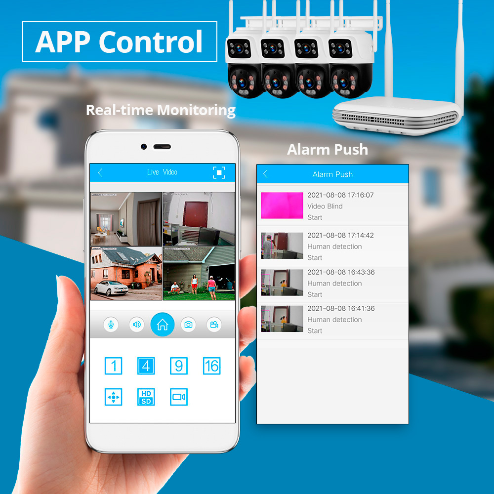 KERUI Waterproof 6MP HD Wirele – Home Security Video Systems recenzja i cena