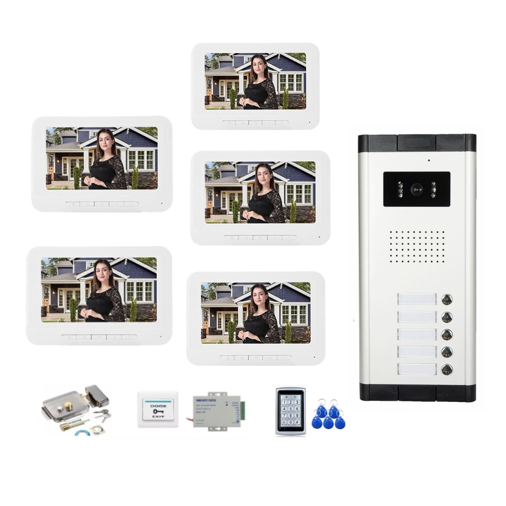 2 to 6 Units Building Doorbell – Home Security Units recenzja i cena