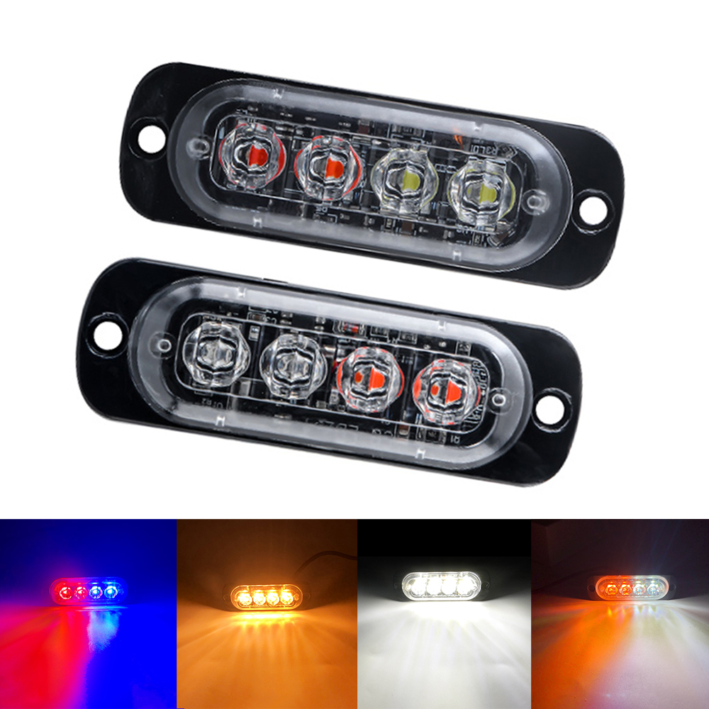 4LED Car Strobe Warning Light  – Home Security Police recenzja i cena