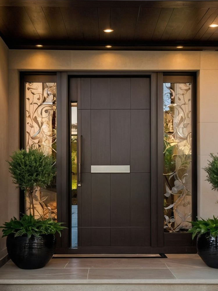 Entrance Entry Door Pivot Fron – Home Security Front Door recenzja i cena