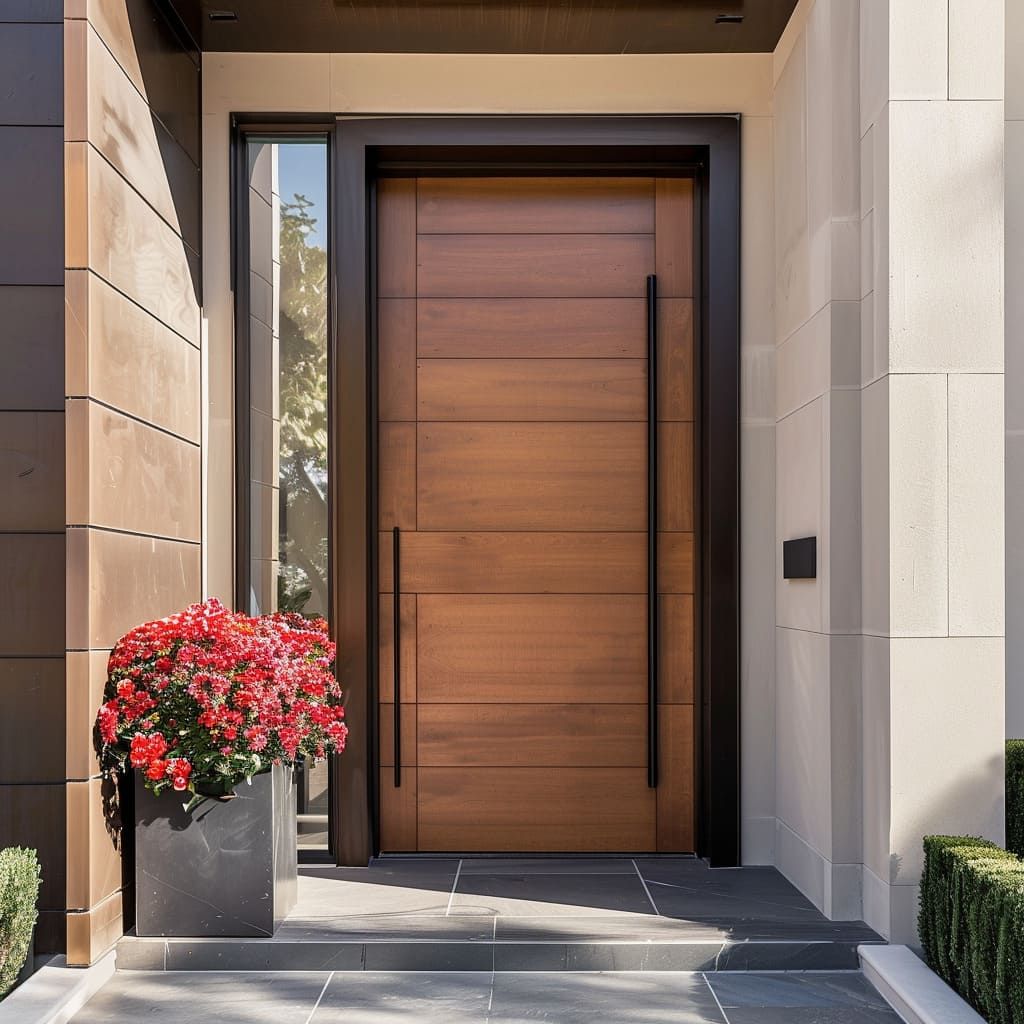 Entrance Doors Gate Grain Main – Home Security Front Door recenzja i cena
