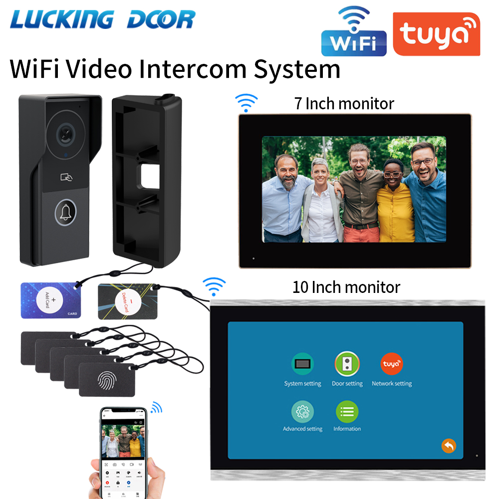 7/10 Inch Video Intercom 1080P – Home Security Video Systems recenzja i cena