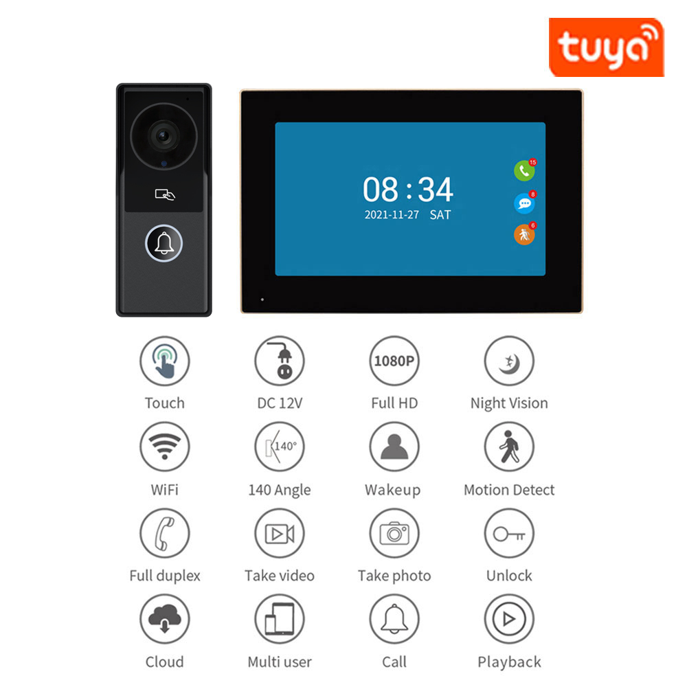 7/10 Inch Video Intercom 1080P – Home Security Video Systems recenzja i cena