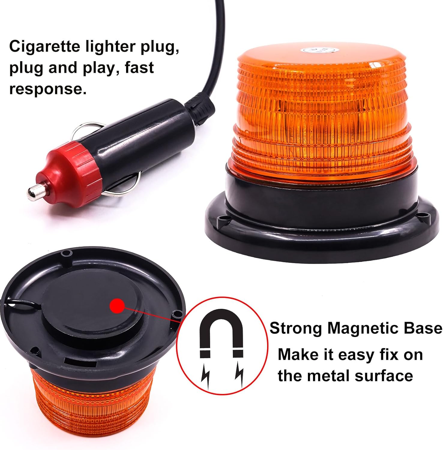 LED Strobe light Circular Car  – Home Security Police recenzja i cena
