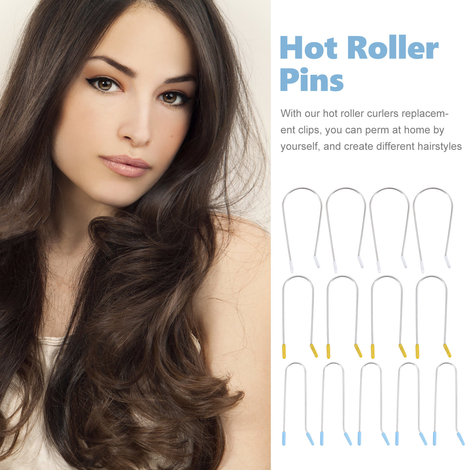 24Pcs Hot Roller Clips Stainle – Home Security Units recenzja i cena