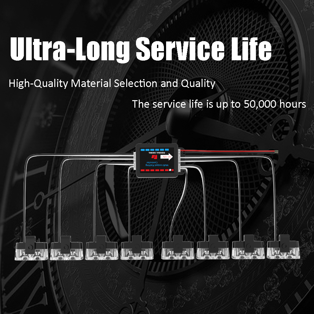 8 In 1 LED Emergency Strobe Li – Home Security Police recenzja i cena