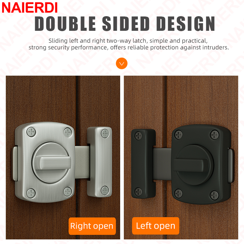 NAIERDI Security Double Sided  – Home Security Front Door recenzja i cena