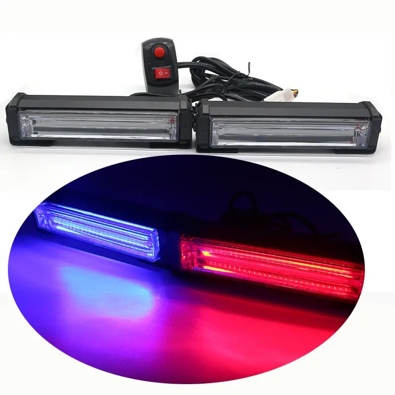 2Pcs COB Strobe Light Car Emer – Home Security Police recenzja i cena