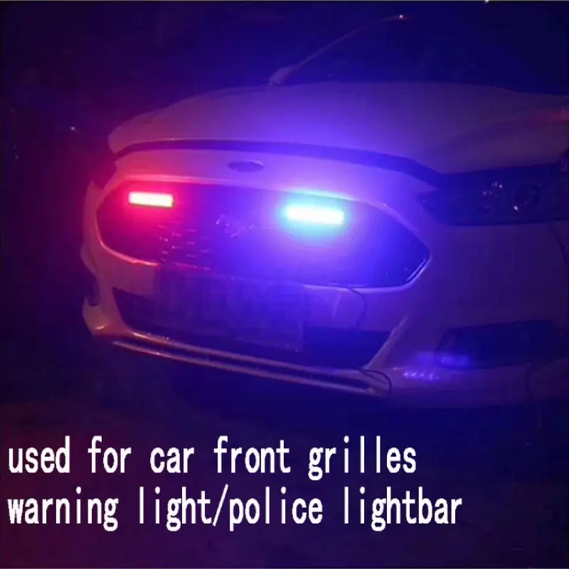 2Pcs COB Strobe Light Car Emer – Home Security Police recenzja i cena