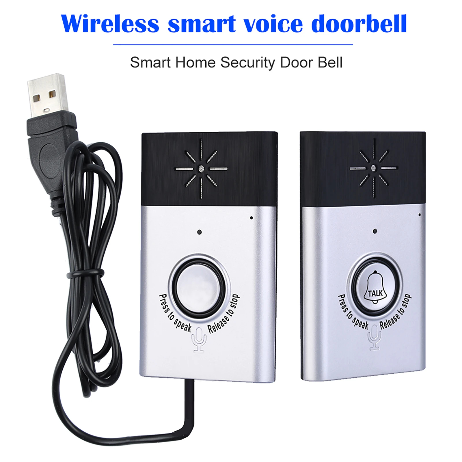 Wireless Voice Intercom Doorbe – Home Security Units recenzja i cena