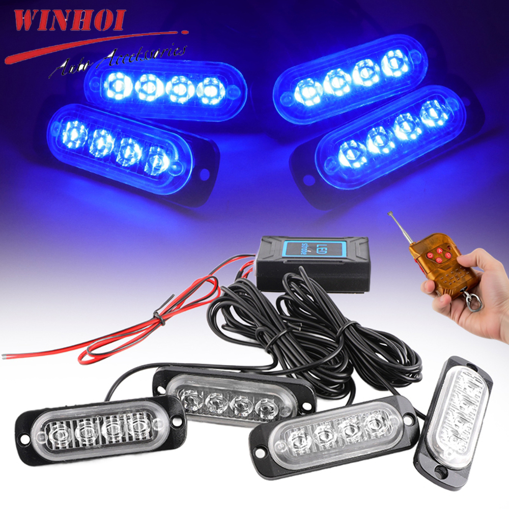 Wireless Grille Police Lights  – Home Security Police recenzja i cena