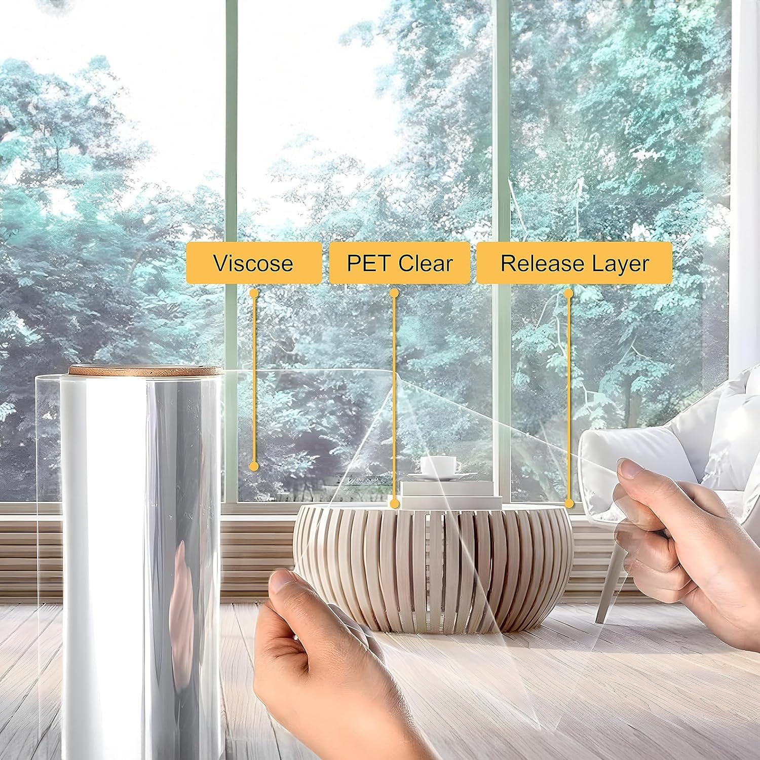 Clear Security and Safety Wind – Home Security Film For Windows recenzja i cena