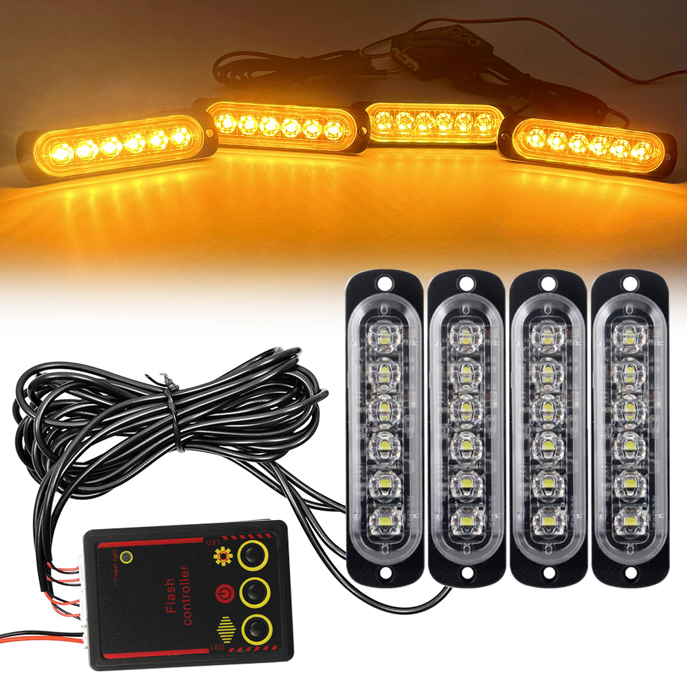 Car Front Grille Lighting 12V  – Home Security Police recenzja i cena